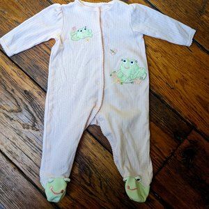 Footed Cotton Onesie